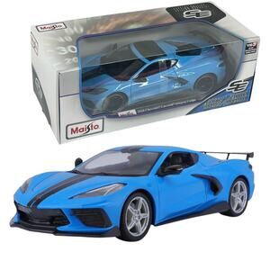 NEW Maisto 2020 Chevrolet CORVETTE STINGRAY COUPE 1:18 Die Cast Metal Car In BOX